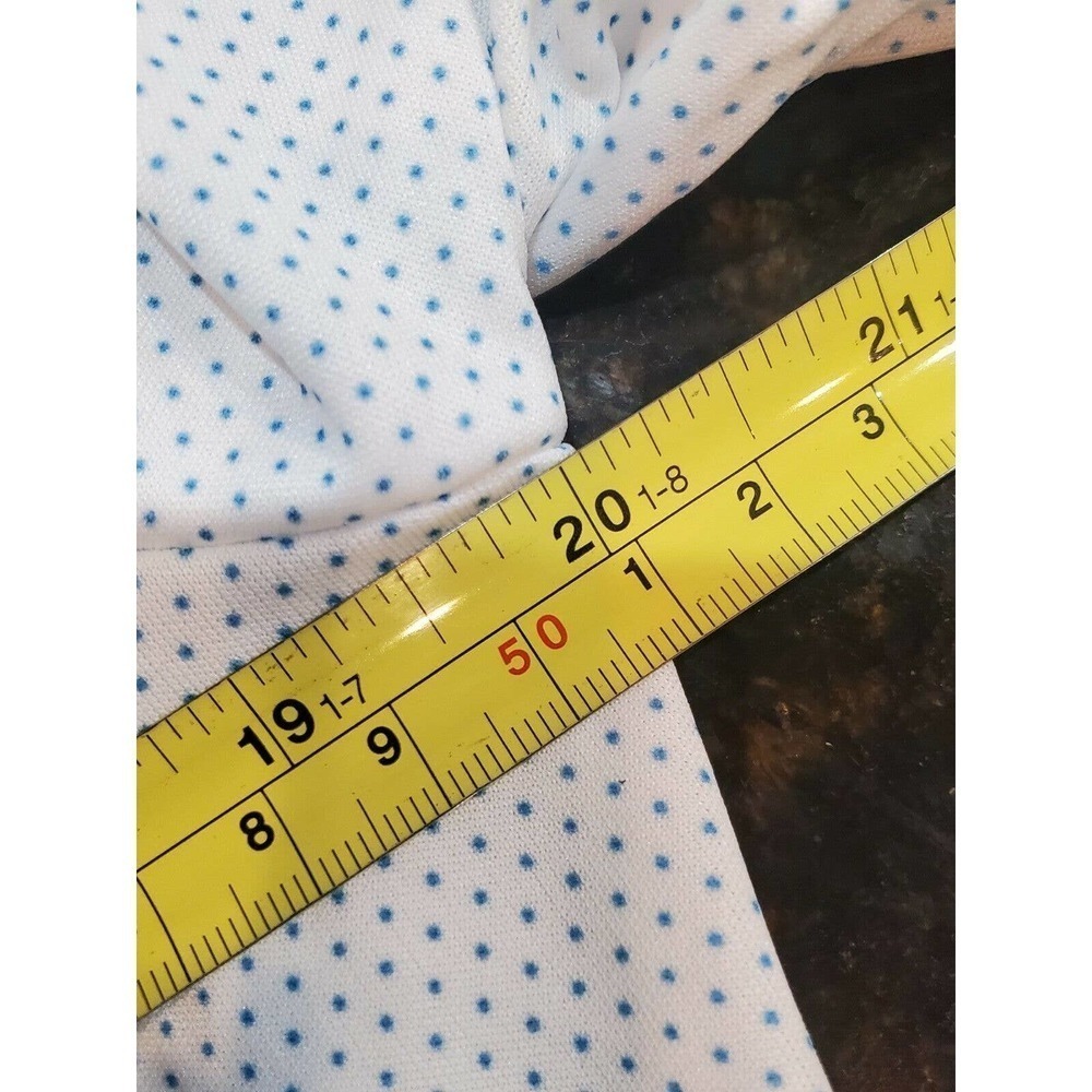 Nikki White 100% Polyester Half Sleeve Vintage Top - Picture 11 of 12